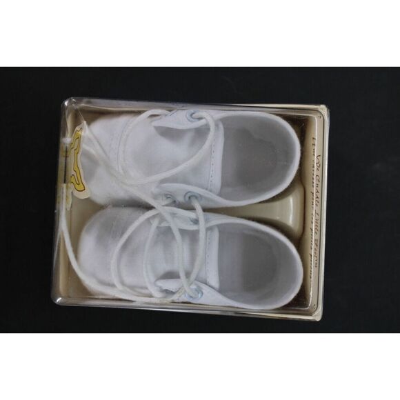 Vintage BABY DEER Wiggle-Waddle To Walk Shoes Size 1 - Picture 3 of 5